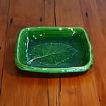 tony sly green leaf plate 14cm